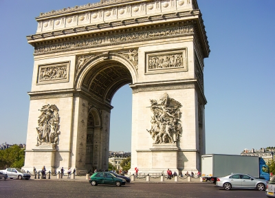 Arc de Triomphe Paris Sept 2007